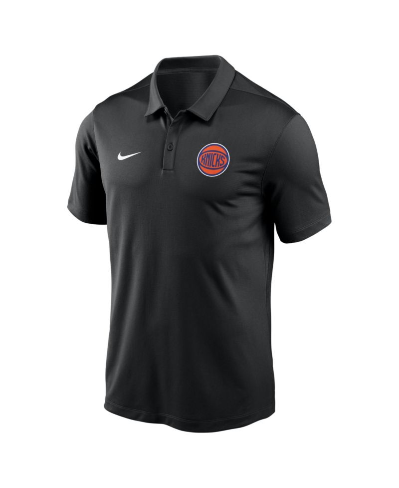 Men's Black New York Knicks Dri-FIT Victory Polo