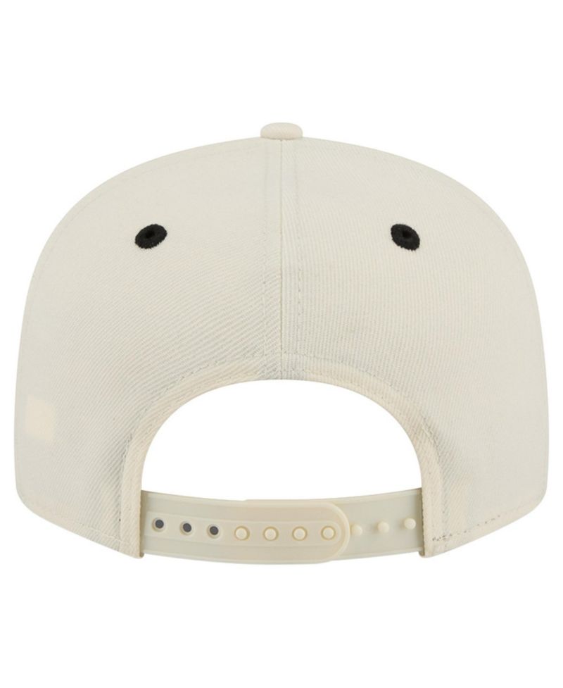Men's Cream Team USA Chrome 9FIFTY Snapback Hat