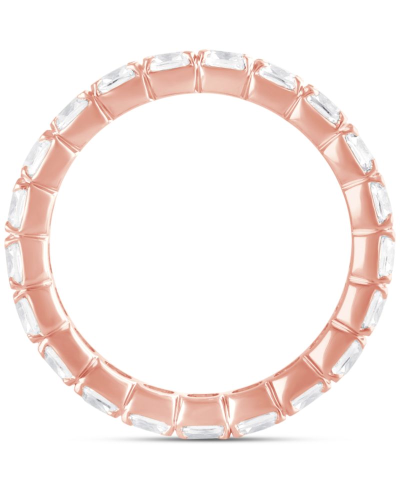 Certified Lab Grown Diamond Cushion-Cut Eternity Band (3 ct. t.w.) in 14k Gold