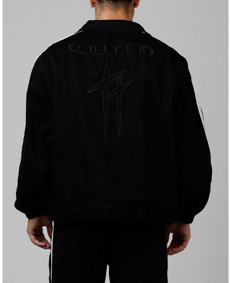 Men's Track Star Denim Jacket