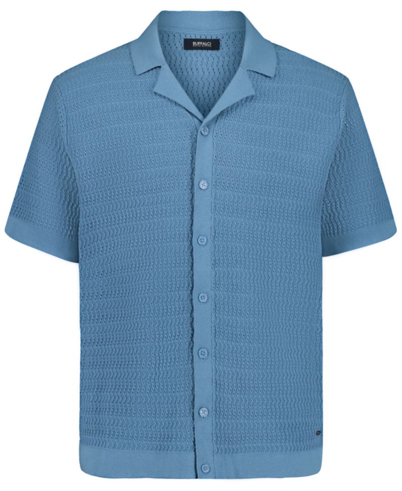 Men's Waldir Short-Sleeve Collared Shirt