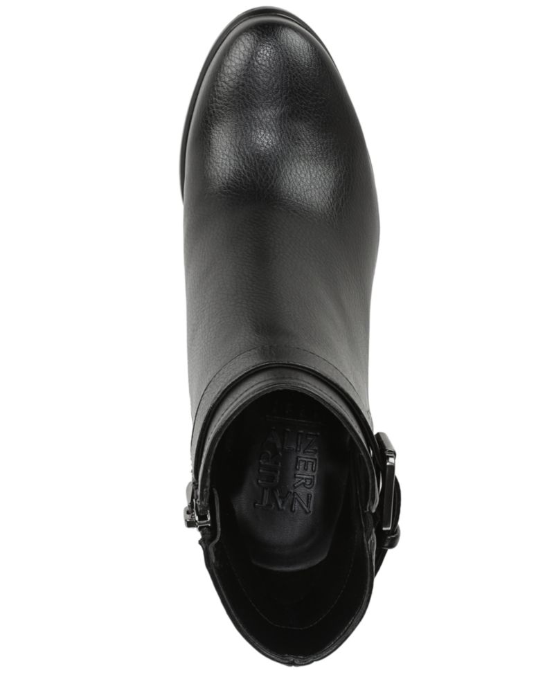 Women's Solana Block Heel Zipper Short Booties