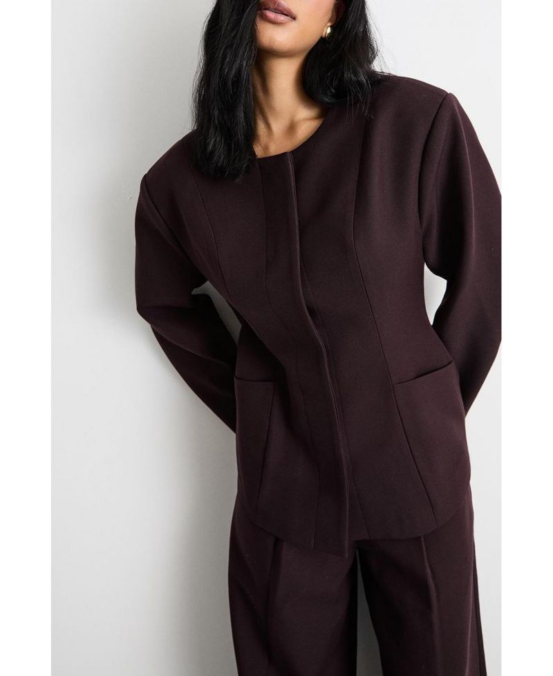 Women's Premium Tailored Moulded Waist Blazer