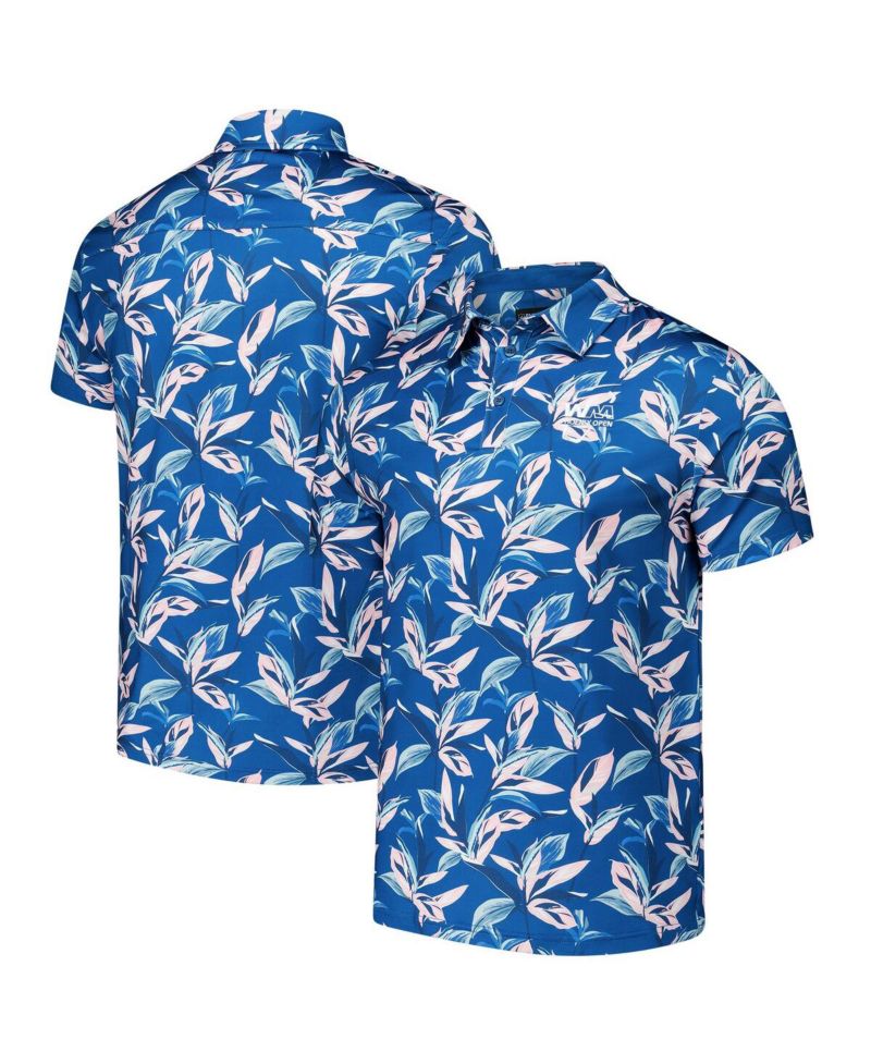 Men's Navy WM Phoenix Open Birds of Paradise Polo Shirt