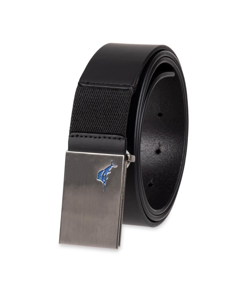 Men's Plaque Buckle Casual Stretch Golf Belt
