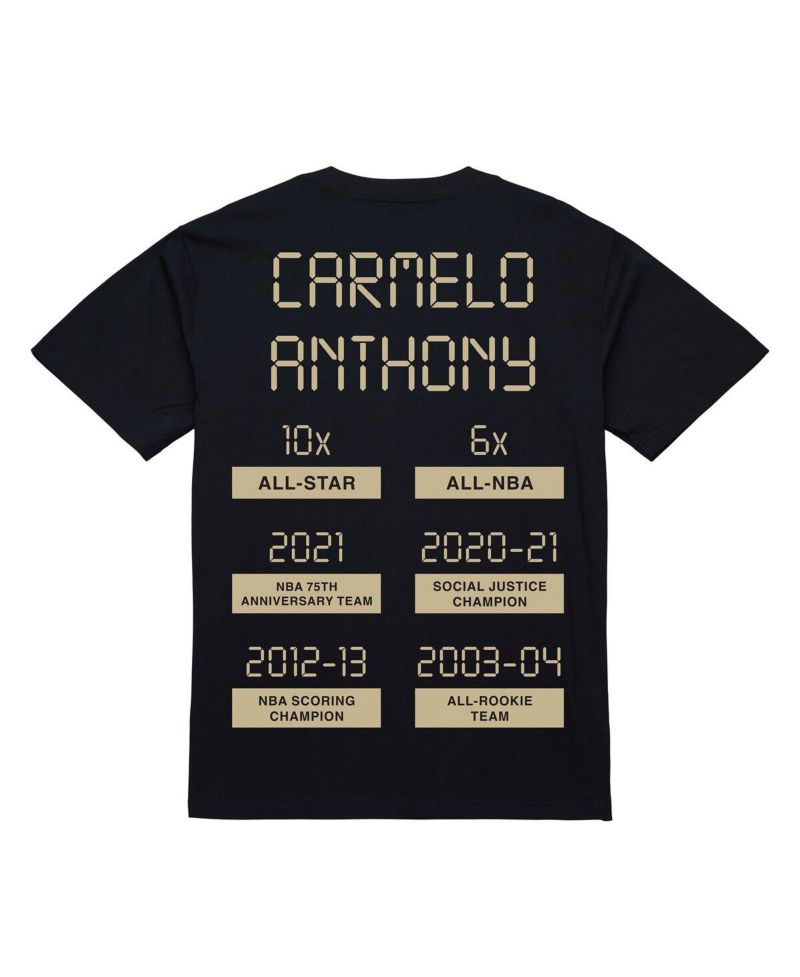 Men's Carmelo Anthony Black Denver Nuggets Ultimate Player T-Shirt