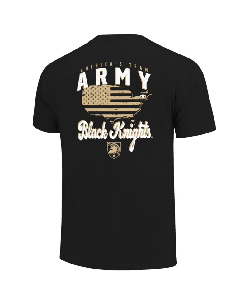 Men's Black Army Black Knights America's Team T-Shirt