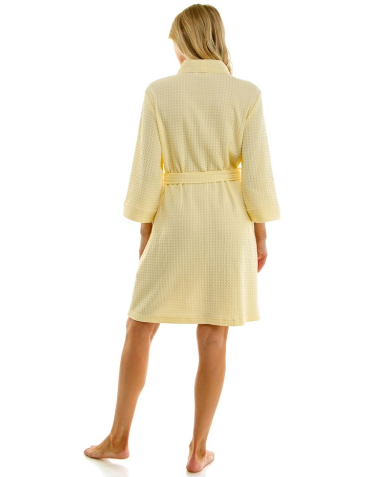 Women's Waffle Kimono Wrap