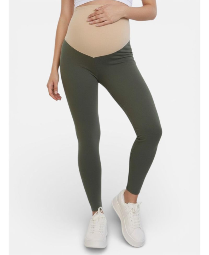 Women's Motherhood Essential Stretch Secret Fit Over the Belly Leggings