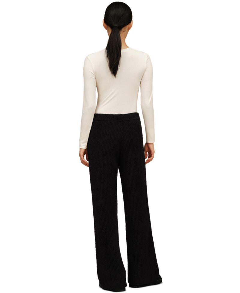 Women's Couria Straight-Leg Rib Mid-Rise Pants