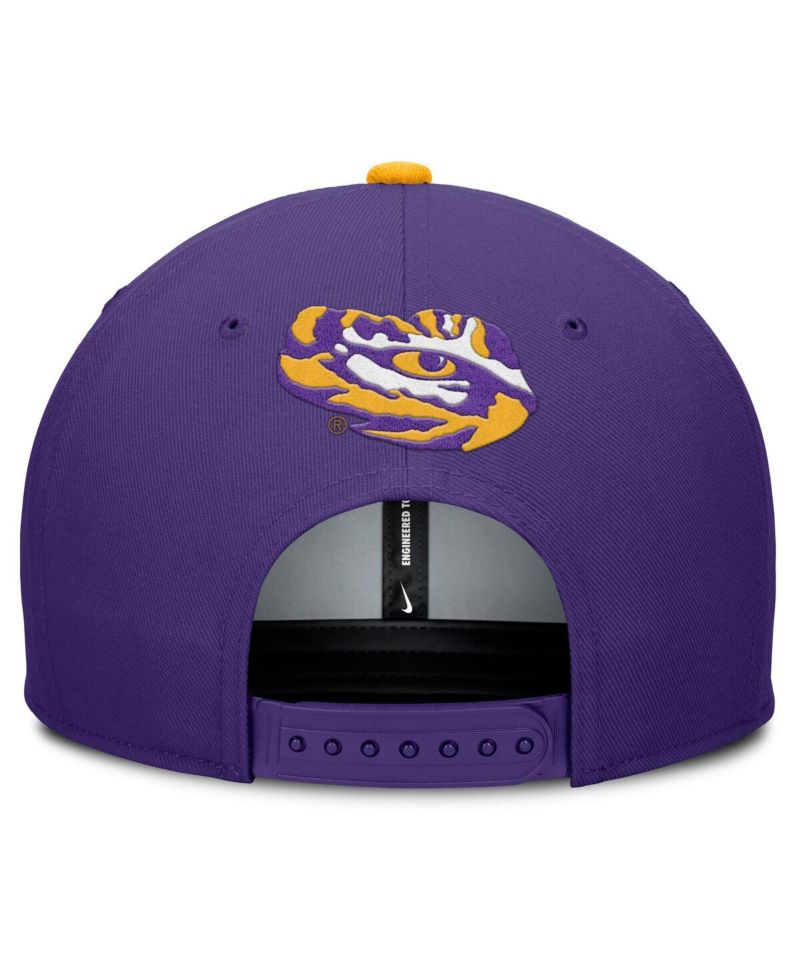 Men's Purple LSU Tigers 2025 On-Field Pro Performance Adjustable Hat
