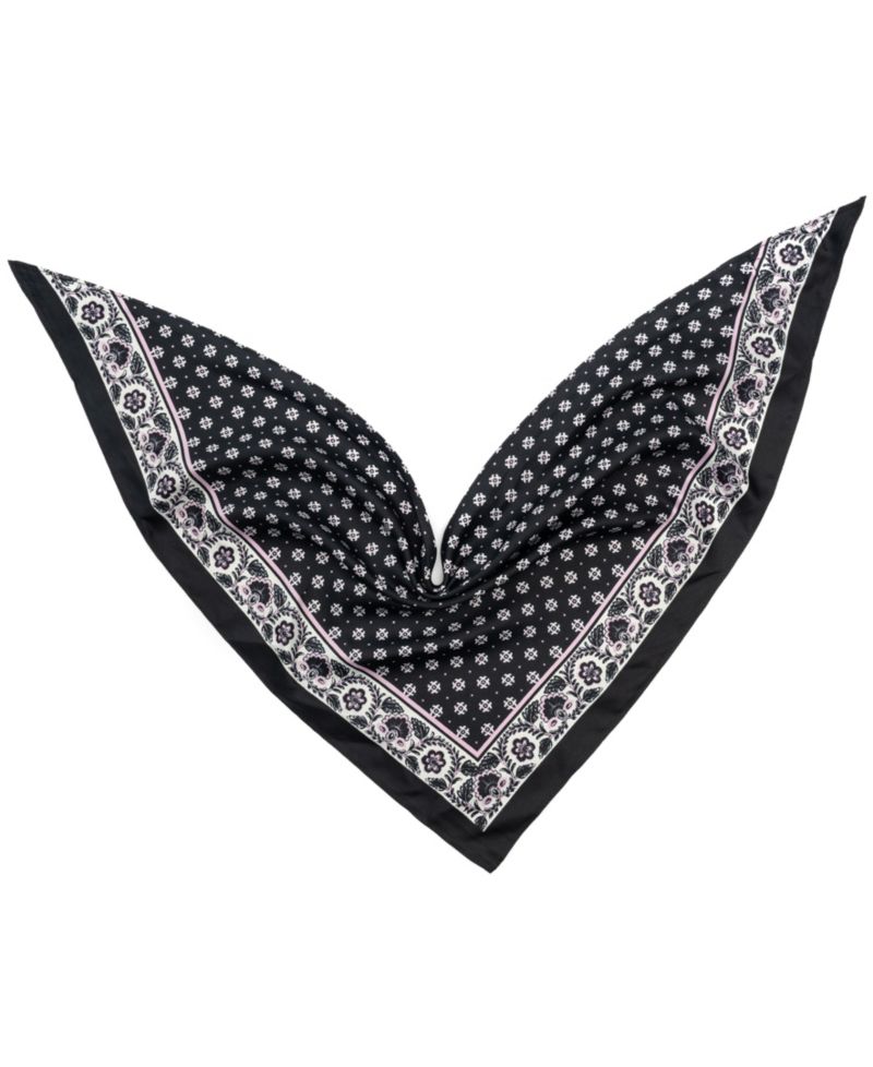 Block Printed Triangle Scarf