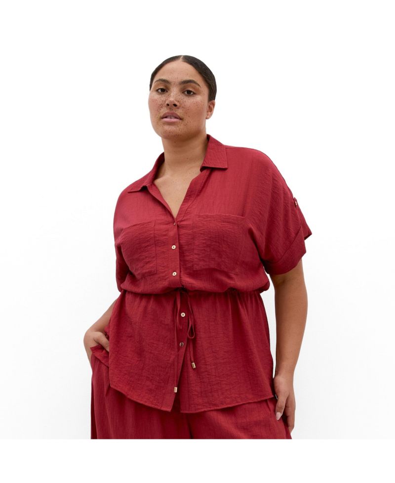 Plus Size Aria Cinched Shirt