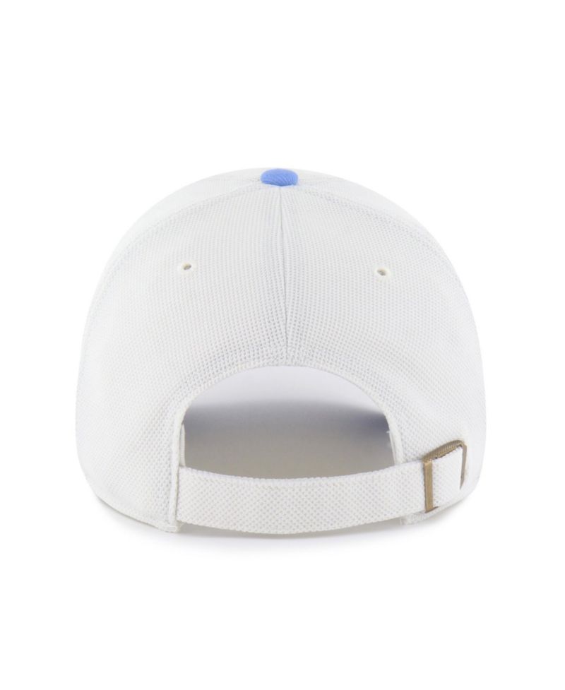 Men's Cream/Light Blue Tennessee Titans Pique Patch Clean Up Adjustable Hat