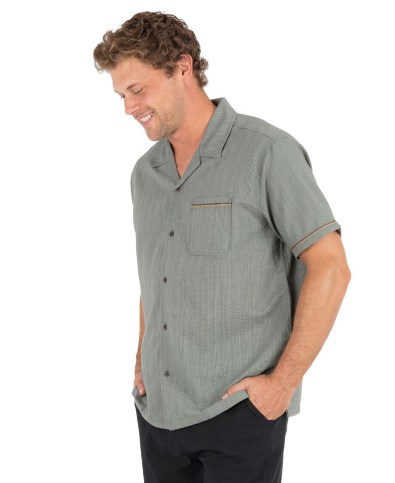Men's Camp Collared Short-Sleeve Shirt