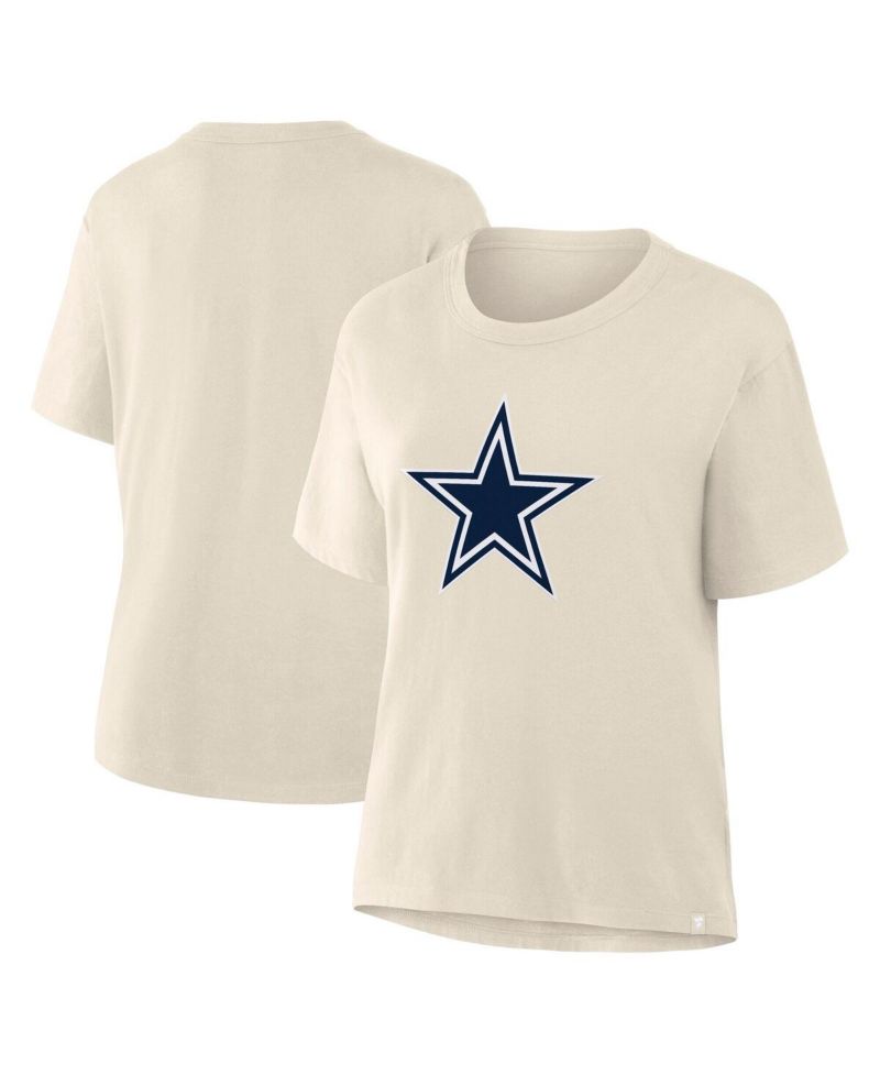 Women's Cream Dallas Cowboys Dove Legacy T-Shirt
