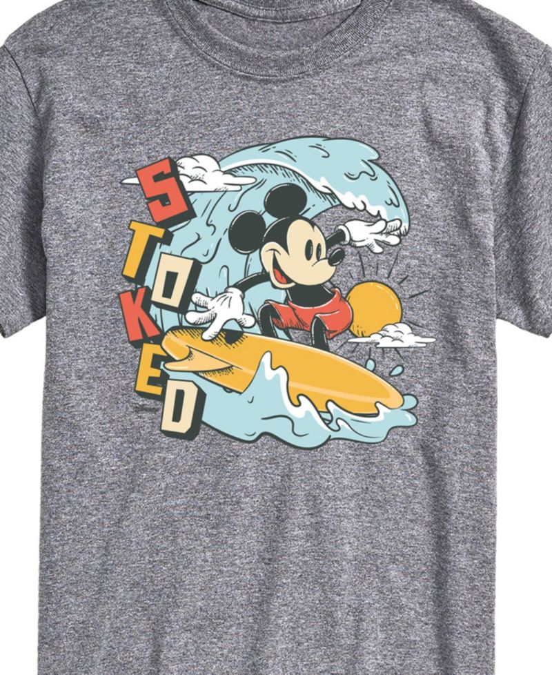 Men's Disney Mickey Stoked Short Sleeve T-Shirt