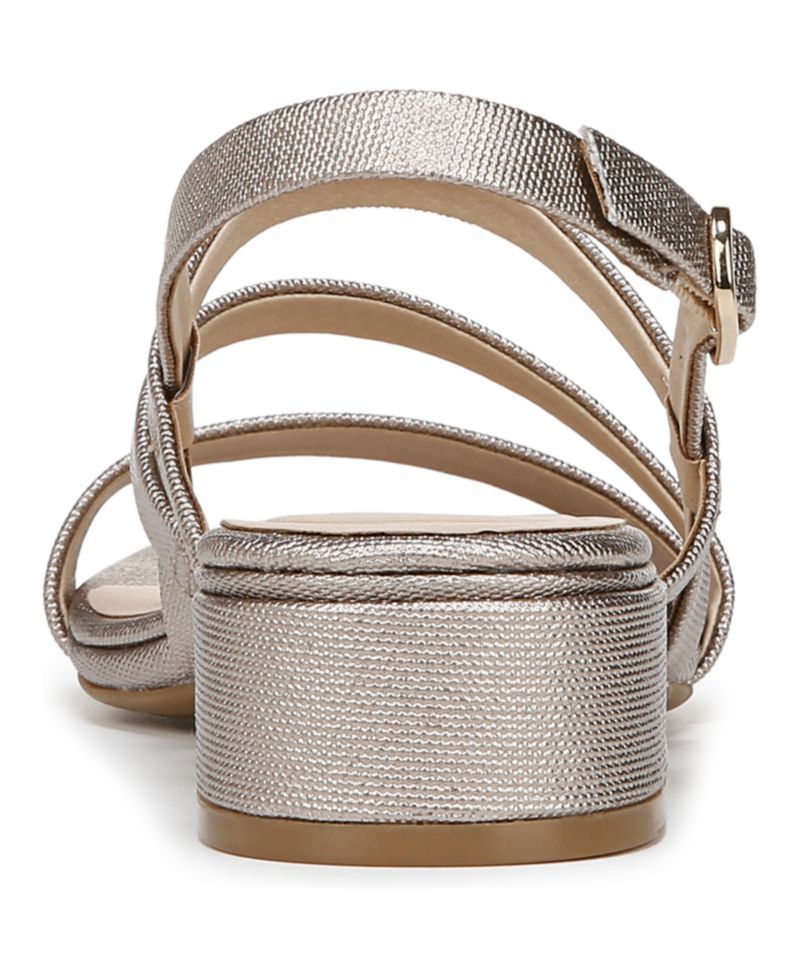 Women's Janet Square Open Toe Slingback Dress Sandals