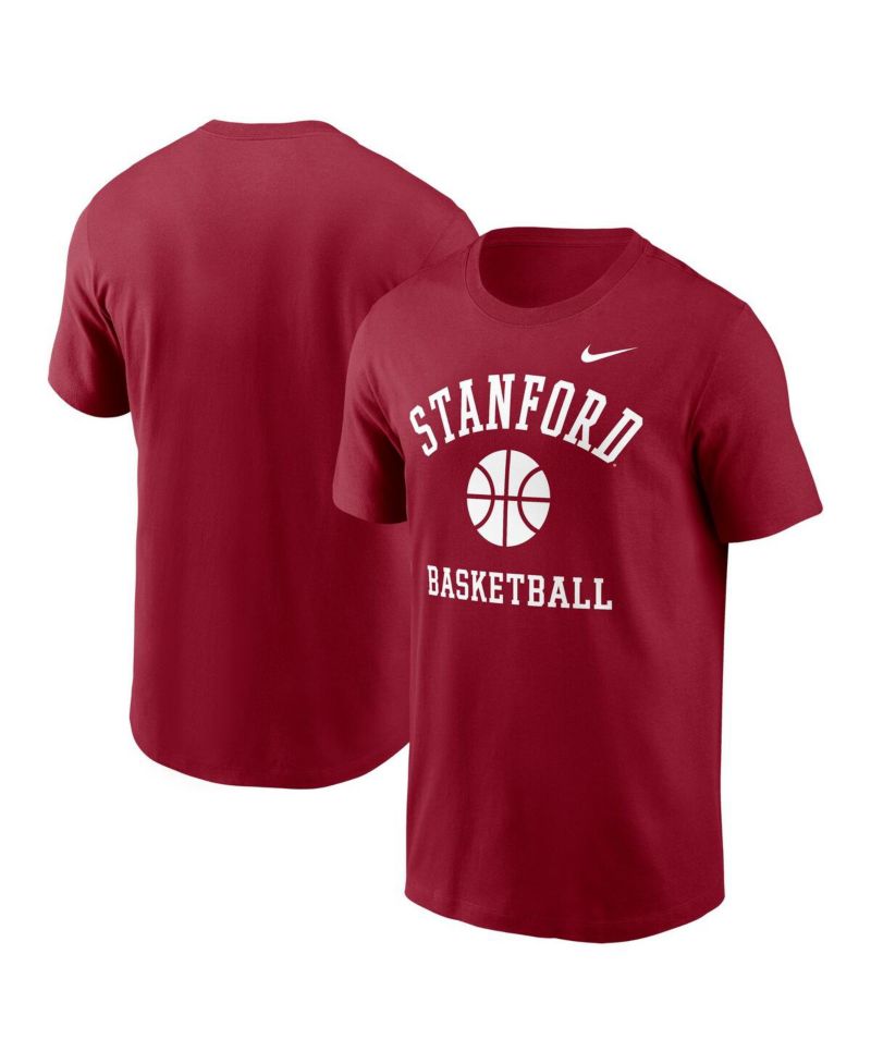 Men's Cardinal Stanford Cardinal Basketball Icon T-Shirt