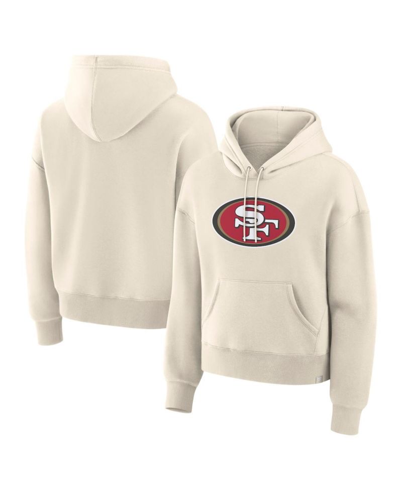 Women's Cream San Francisco 49ers Dove Legacy Pullover Hoodie
