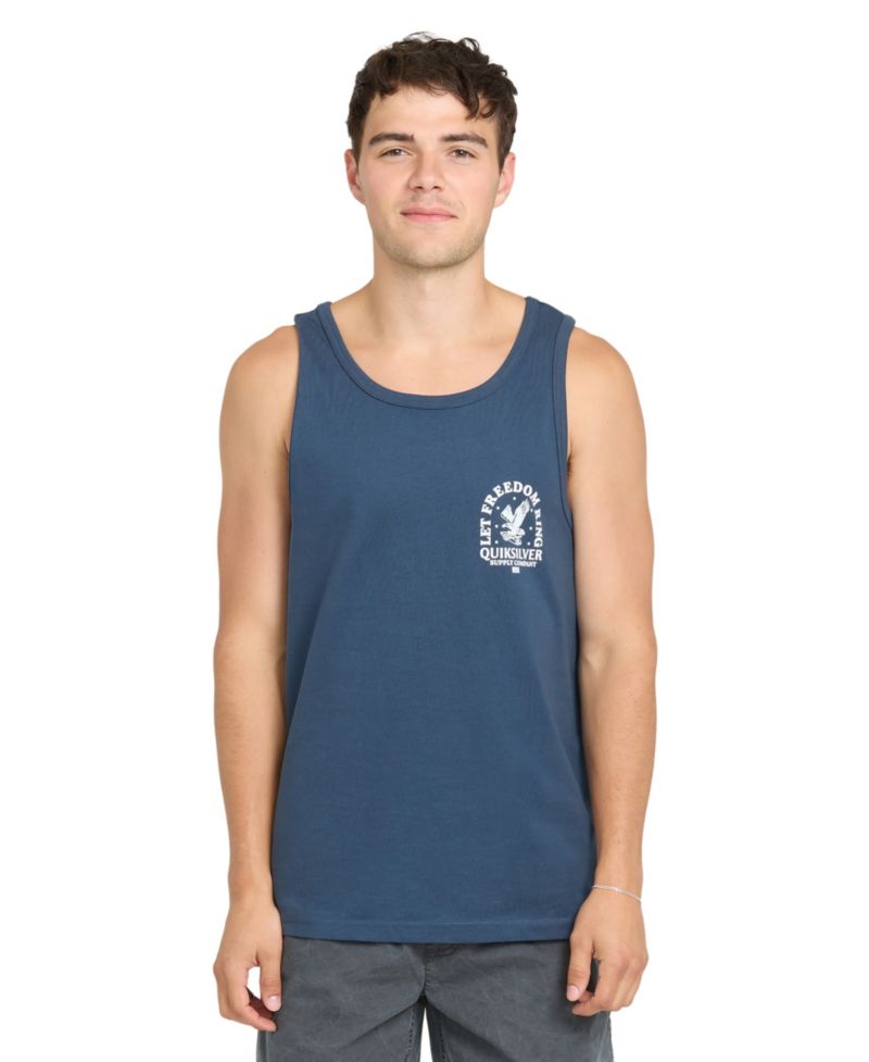 Men's Freedom Ring Crewneck Tank Top