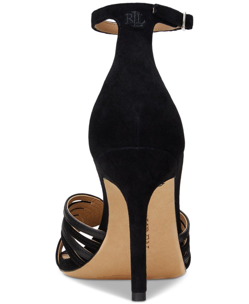 Women's Allie Suede & Leather Multistrap Sandals
