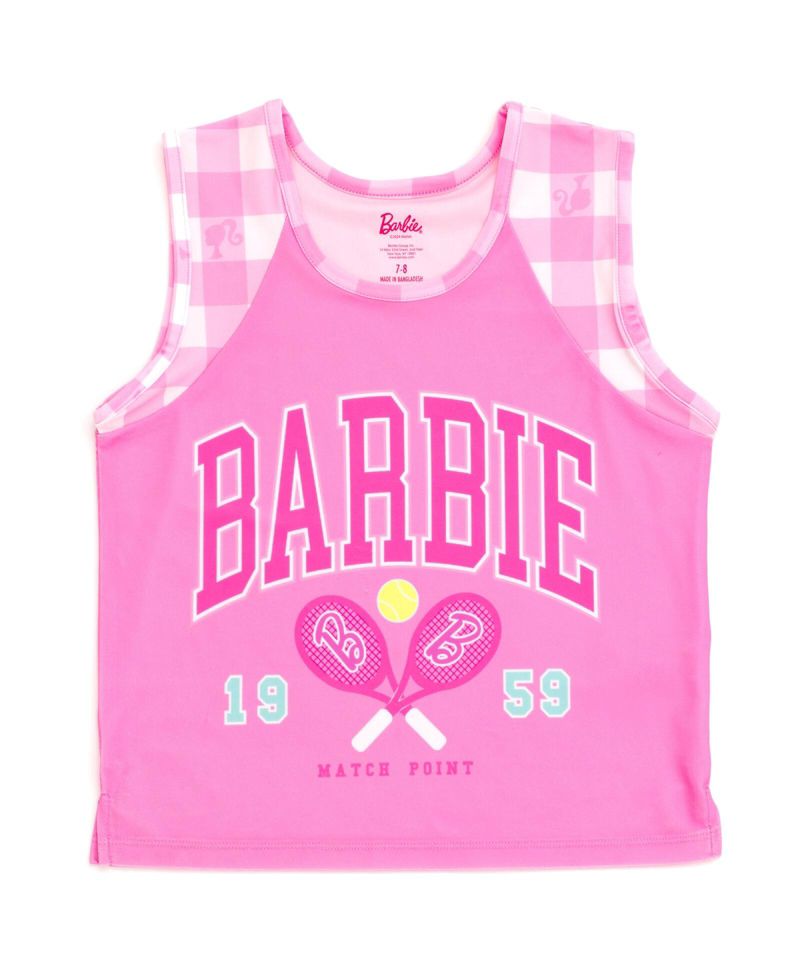 Girls Tank Top and Pleated Skort Outfit Set to
