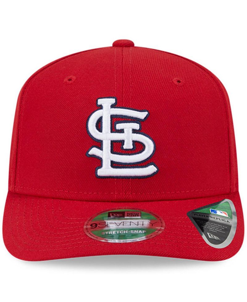 Men's Red St. Louis Cardinals Player Replica 9SEVENTY Adjustable Hat