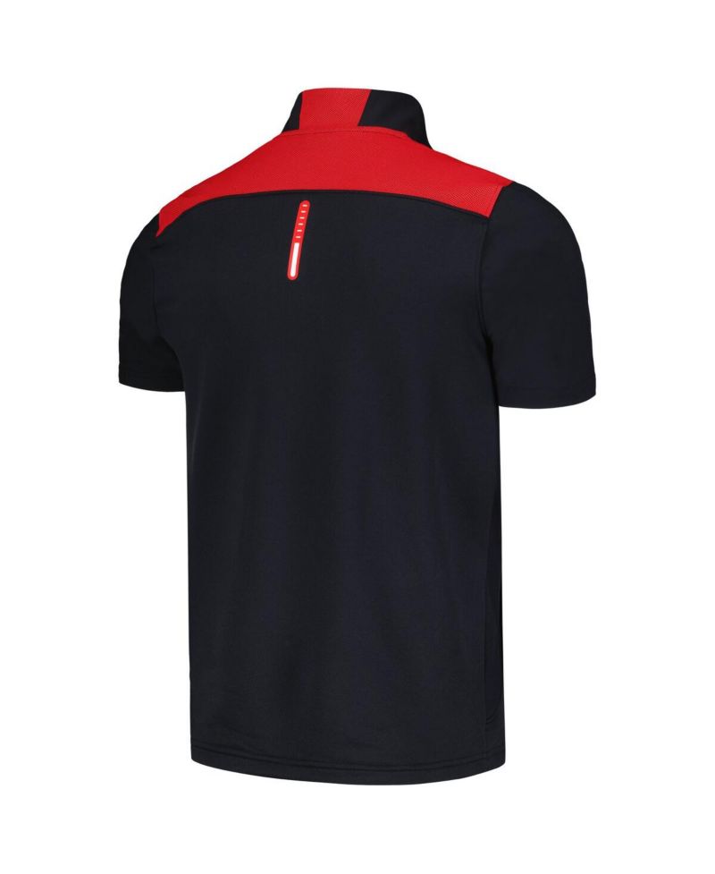 Men's Black Texas Tech Red Raiders Motivate Half-Zip Jacket