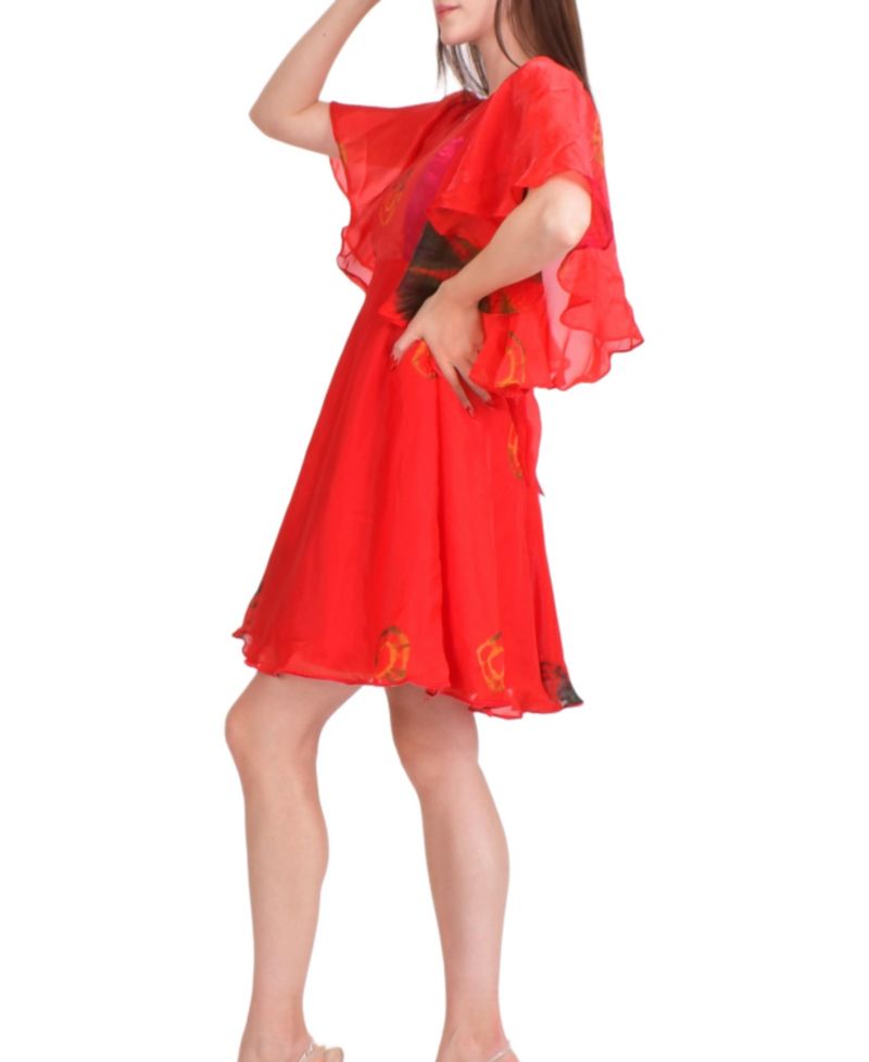 Women's Biha Hand Tie Mini Dress