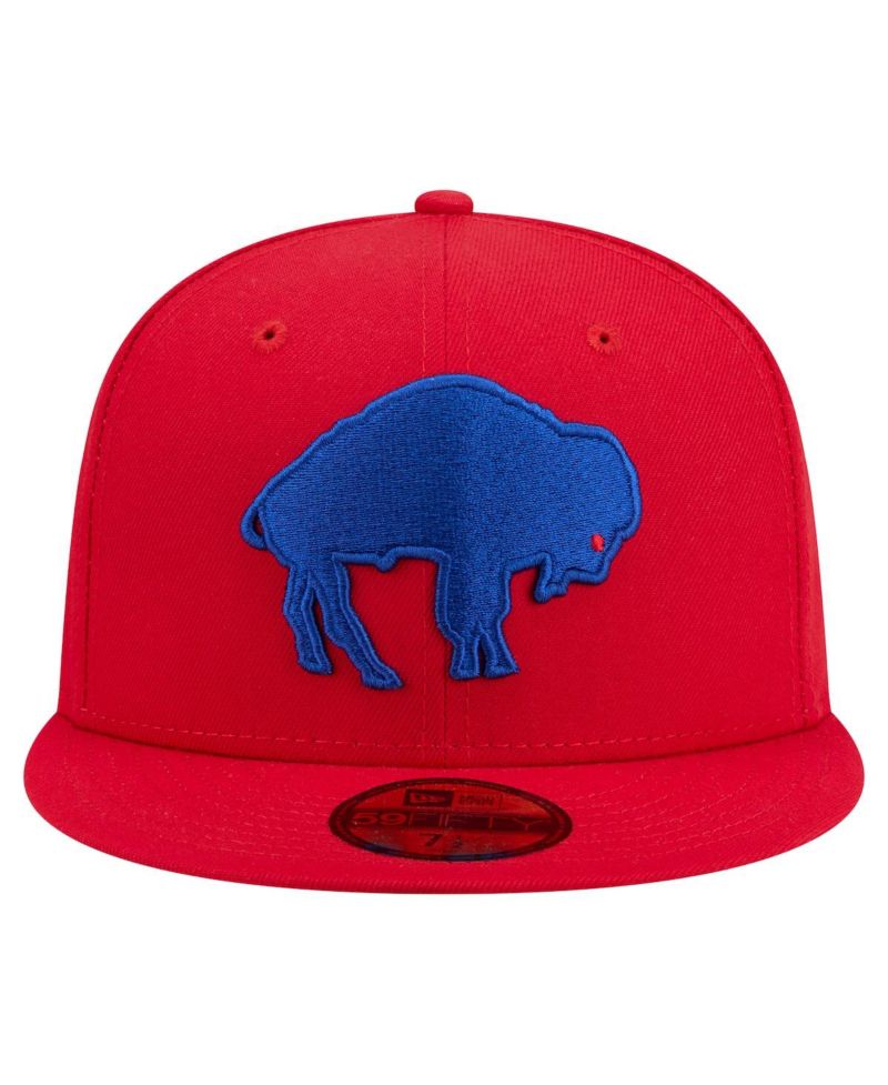 Men's Red Buffalo Bills 59FIFTY Fitted Hat