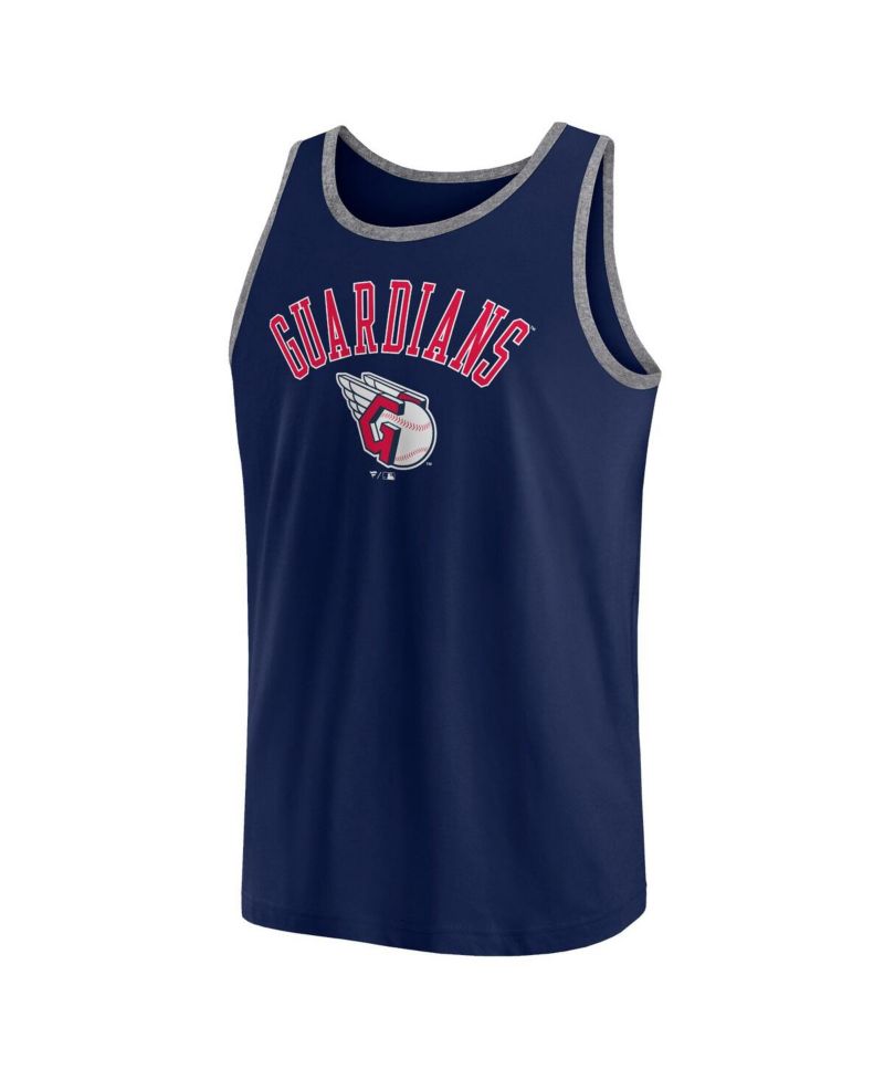 Men's Navy Cleveland Guardians Bet Tank Top