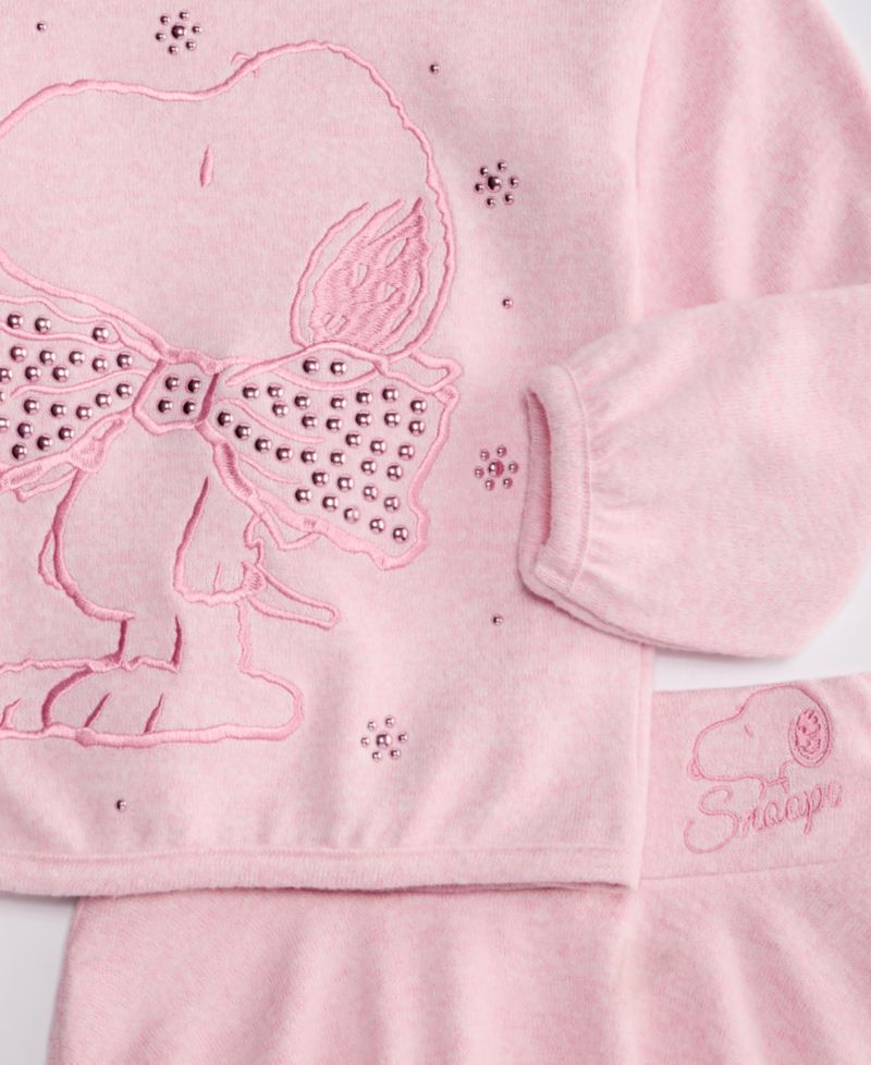 Girls' 2T-6X Snoopy Top and Skort, 2-Piece Set