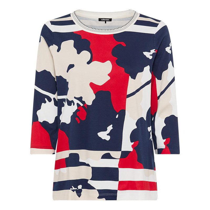 Women's Abstract Camo T-Shirt