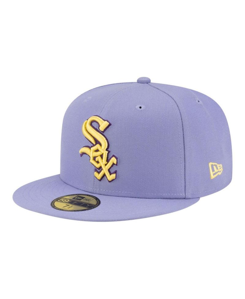 Men's Light Purple Chicago White Sox Lavender Bloom 59FIFTY Fitted Hat