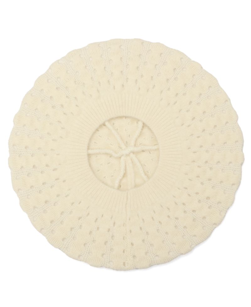 Women's Bubble Stitch Solid Beret