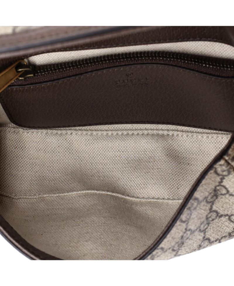 Mini Ophidia Flap Convertible Shoulder Bag GG Coated Canvas