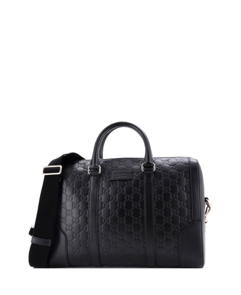 Medium Eden Briefcase Guccissima Leather