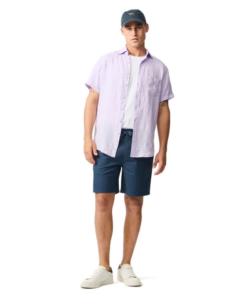 Men's Palm Beach Slim Fit Linen Shirt