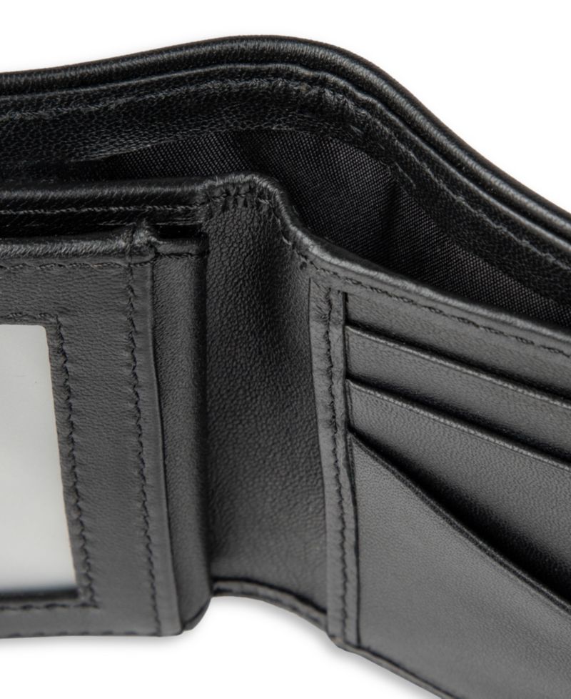 Men's RFID Extra Capacity Slim Fold Wallet