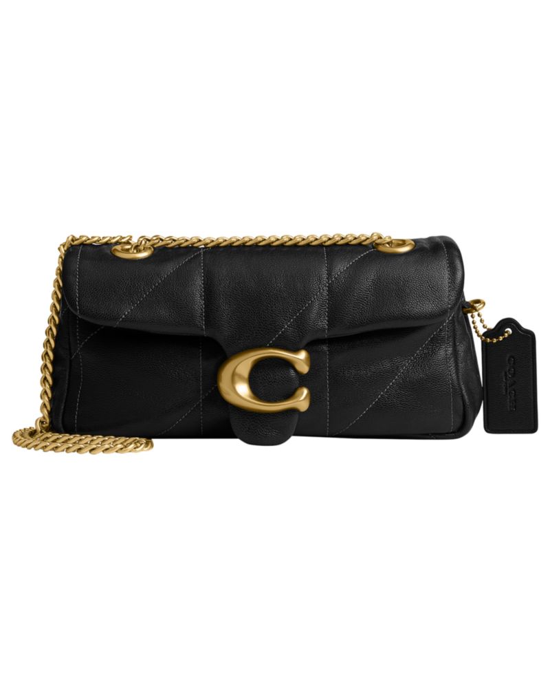 Soft Quilted Tabby Small Leather Shoulder Bag 20