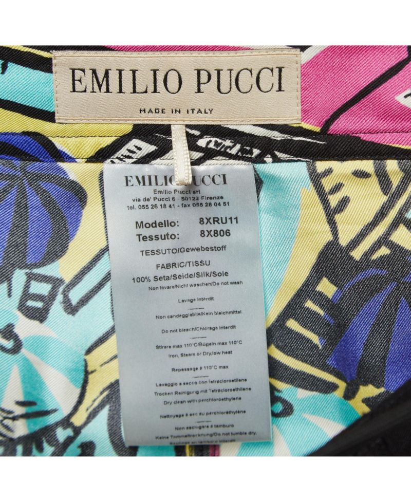 Women's Printed Silk Mid-Rise Shorts, 7" Inseam