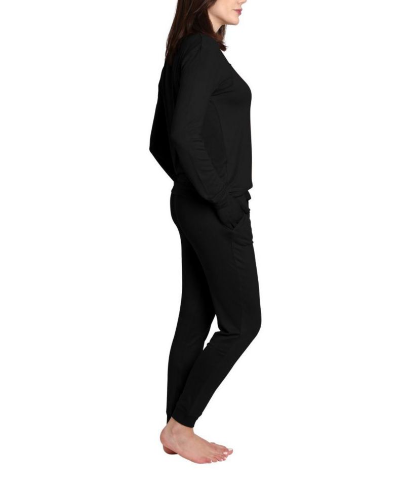 Women's Crew Neck Top with Jogger