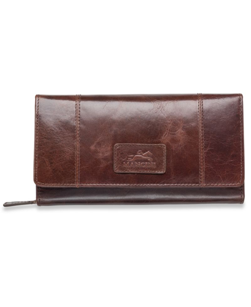 Casablanca Collection RFID Secure Ladies Clutch Wallet