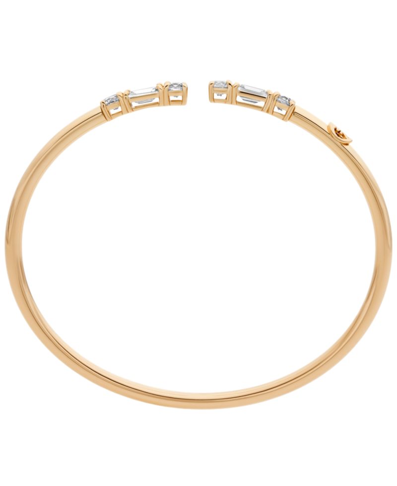 Mixed Cut Flex Cuff Bracelet