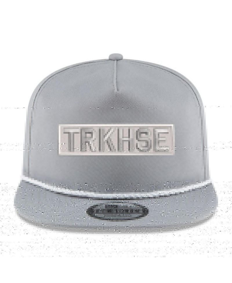 Men's Gray TRACKHOUSE RACING Golfer Snapback Adjustable Hat