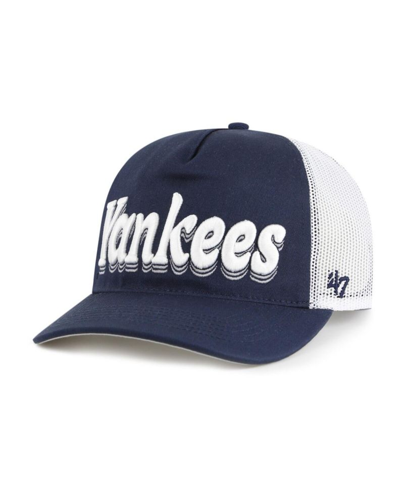 Women's Navy New York Yankees Biloxi Hitch Adjustable Hat