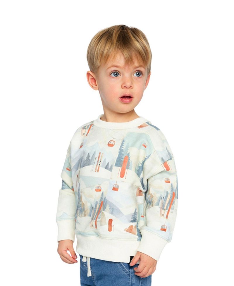 Little and Big Boy (6-8)Fleece Sweatshirt