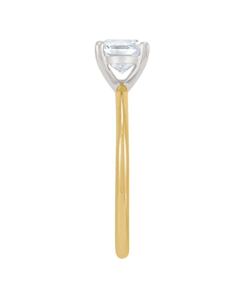 IGI Certified Lab Grown Diamond Solitaire Engagement Ring (1-1/2 ct. t.w.) in 14k White Gold or 14k Two Tone Gold