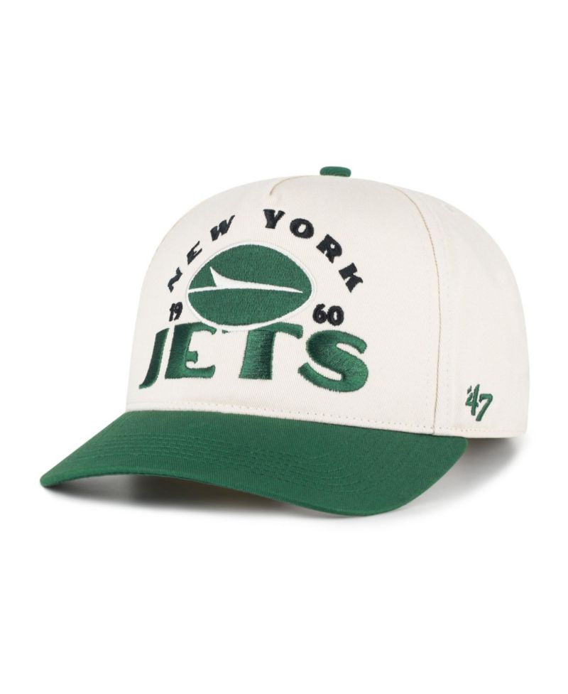 Men's Natural New York Jets Arcitext Hitch Adjustable Hat